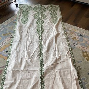 Set of 4 Anthropologie Medallion Curtains